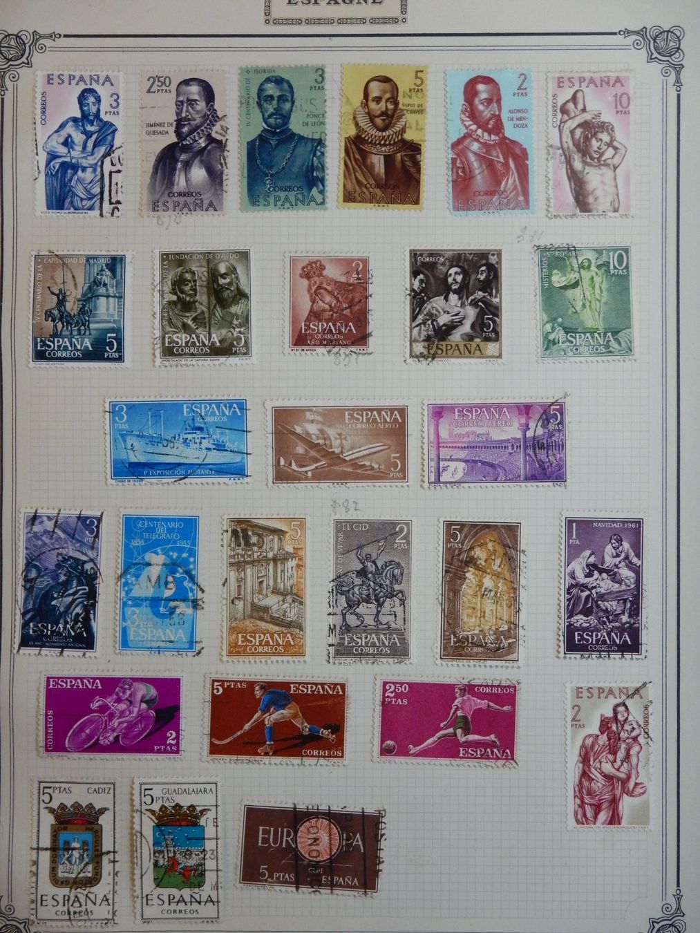 Alle Briefmarken: Spanien Sammlung ab Klassik – Gebraucht aus Zürich von Muehlekauf 5