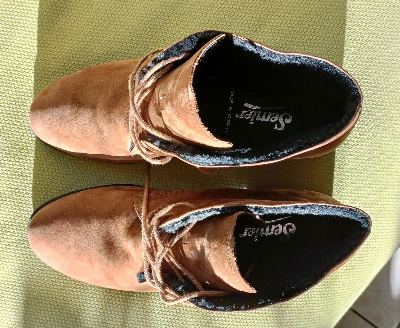 Scarpe da donna: Semler Leder Boot Gr. 5 1/2 – Usato da Porza venduto da tbch 1
