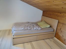 Bett Ikea Malm Holz