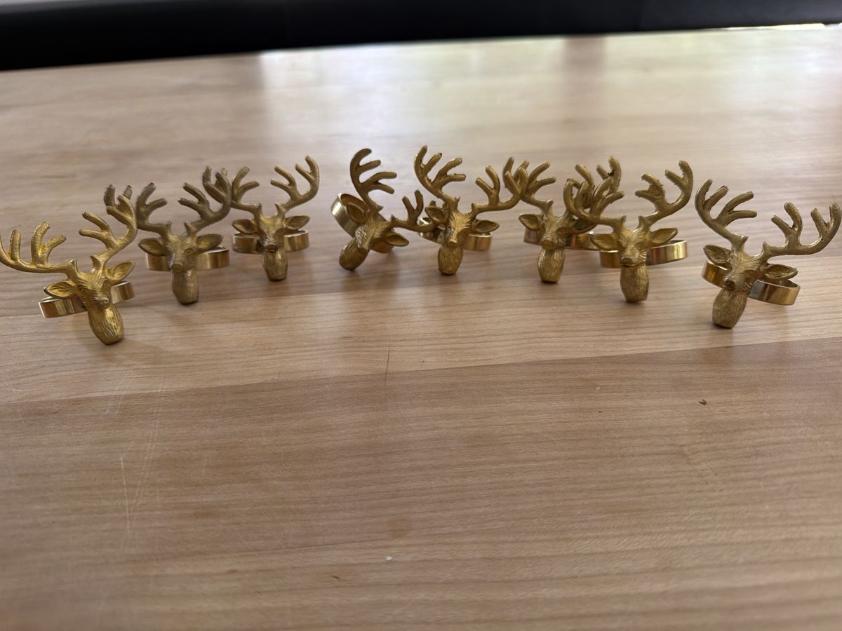 Autres décorations & accessoires: 8 Serviettenringe Hirsch – D'occasion à Zollikofen par Maria_verena