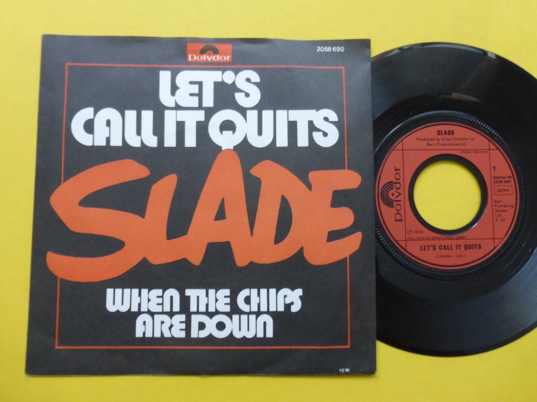 Schallplatten: Slade – Let's Call It Quits – Gebraucht aus Zürich von Swiss57