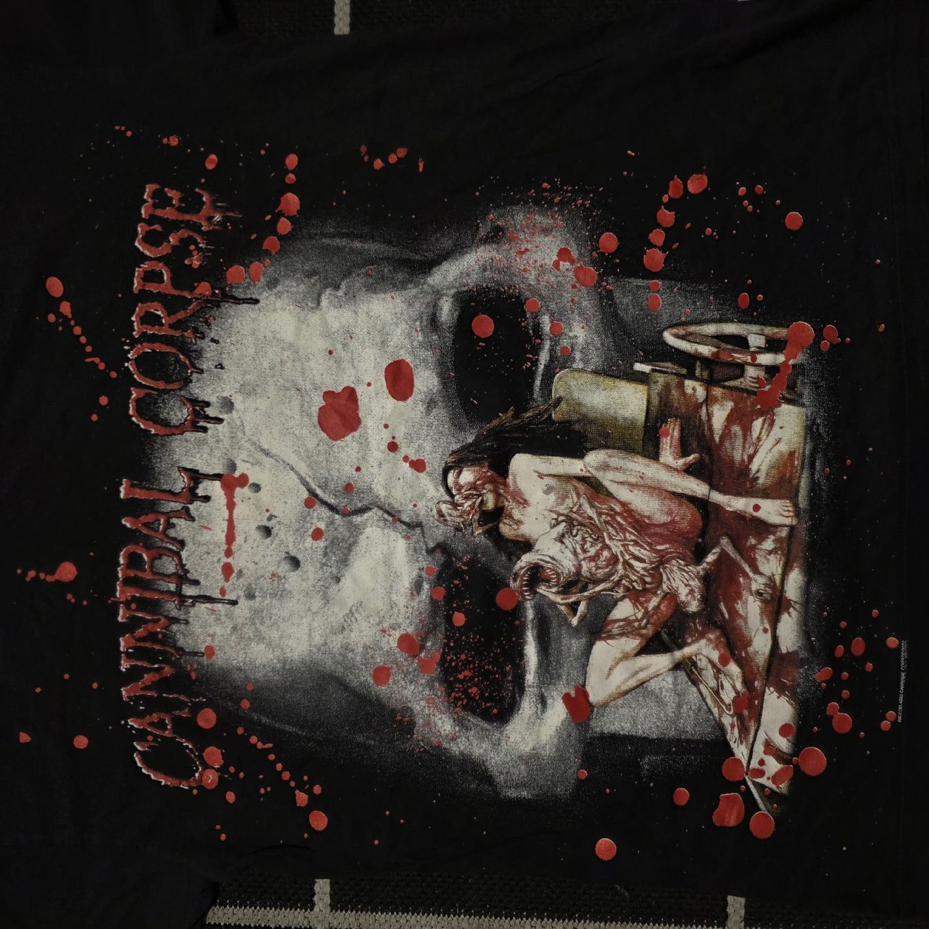 T-shirt: Cannibal Corpse The Wretched Spawn 2004 t-shirt  – Usato da Etoy venduto da Vinylafrime 2