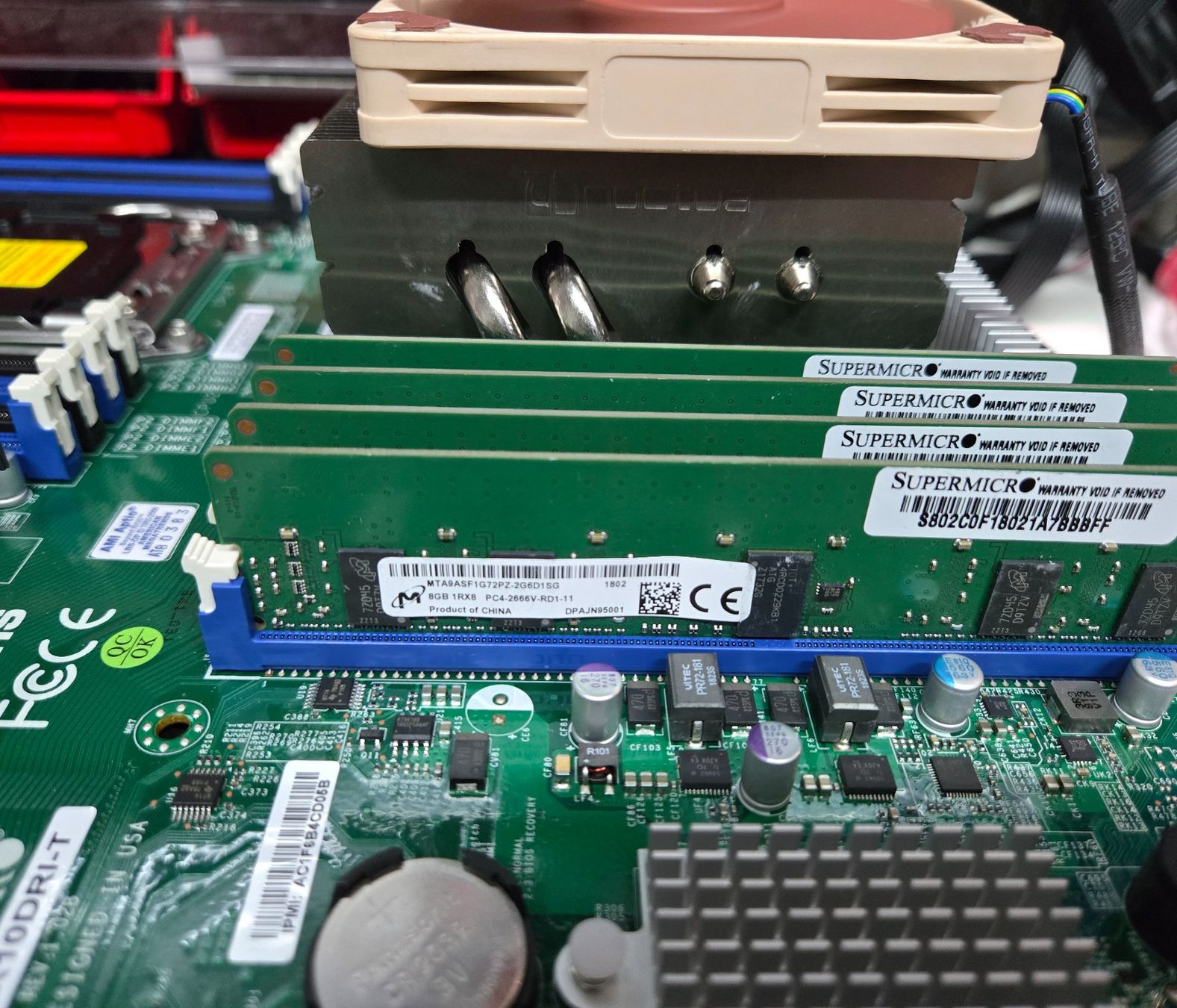 Memory / RAM: Micron 8GB DDR4-2666 ECC RDIMM Server RAM – Gebraucht aus Riehen von cosh 2