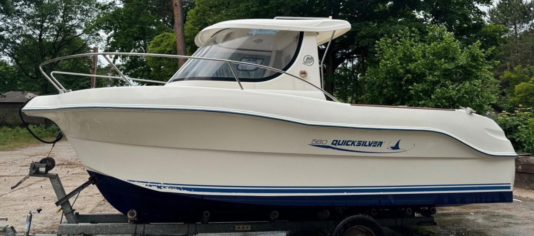 Quicksilver Boote: Motorboot Quicksilver 580 Pilothouse Honda 80 PS / Trailer – Gebraucht aus Flüelen von Groggi72