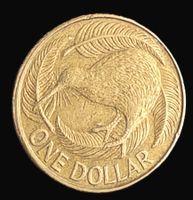 NEUSEELAND 1 DOLLAR 1990