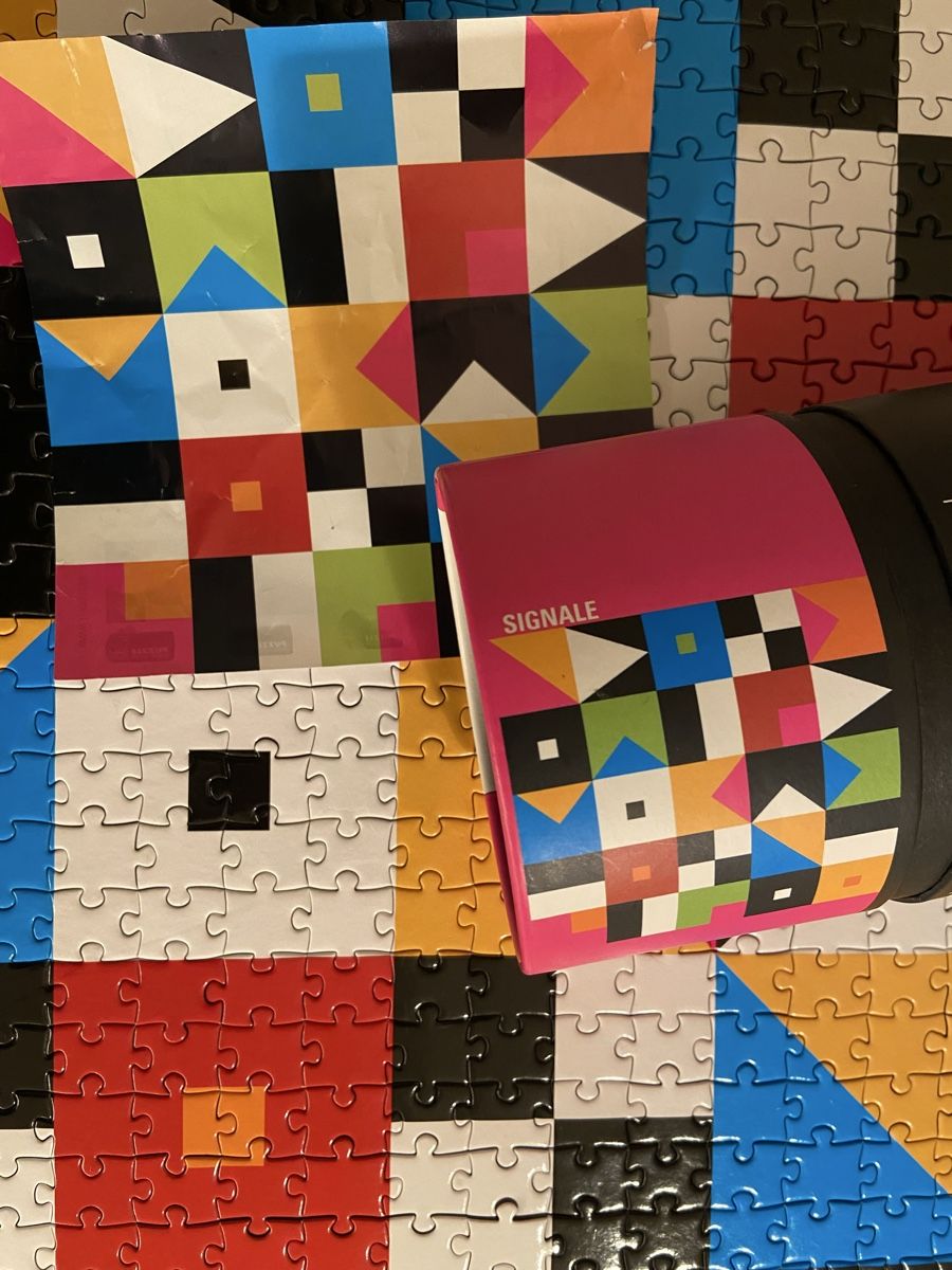 Puzzle: Remember Puzzle "Signale" - Farbenfrohes Design! – Usato da St. Gallen venduto da luzi06 5