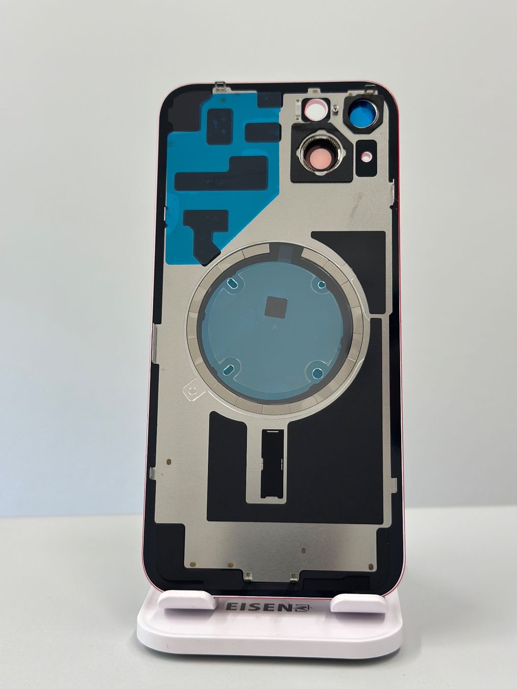 Cover & Protezioni schermo: Vitre Cache Arrière iPhone 14 Plus Rouge avec aimants – Nuovo e nell'imballaggio originale da Zug venduto da ElPhone 1