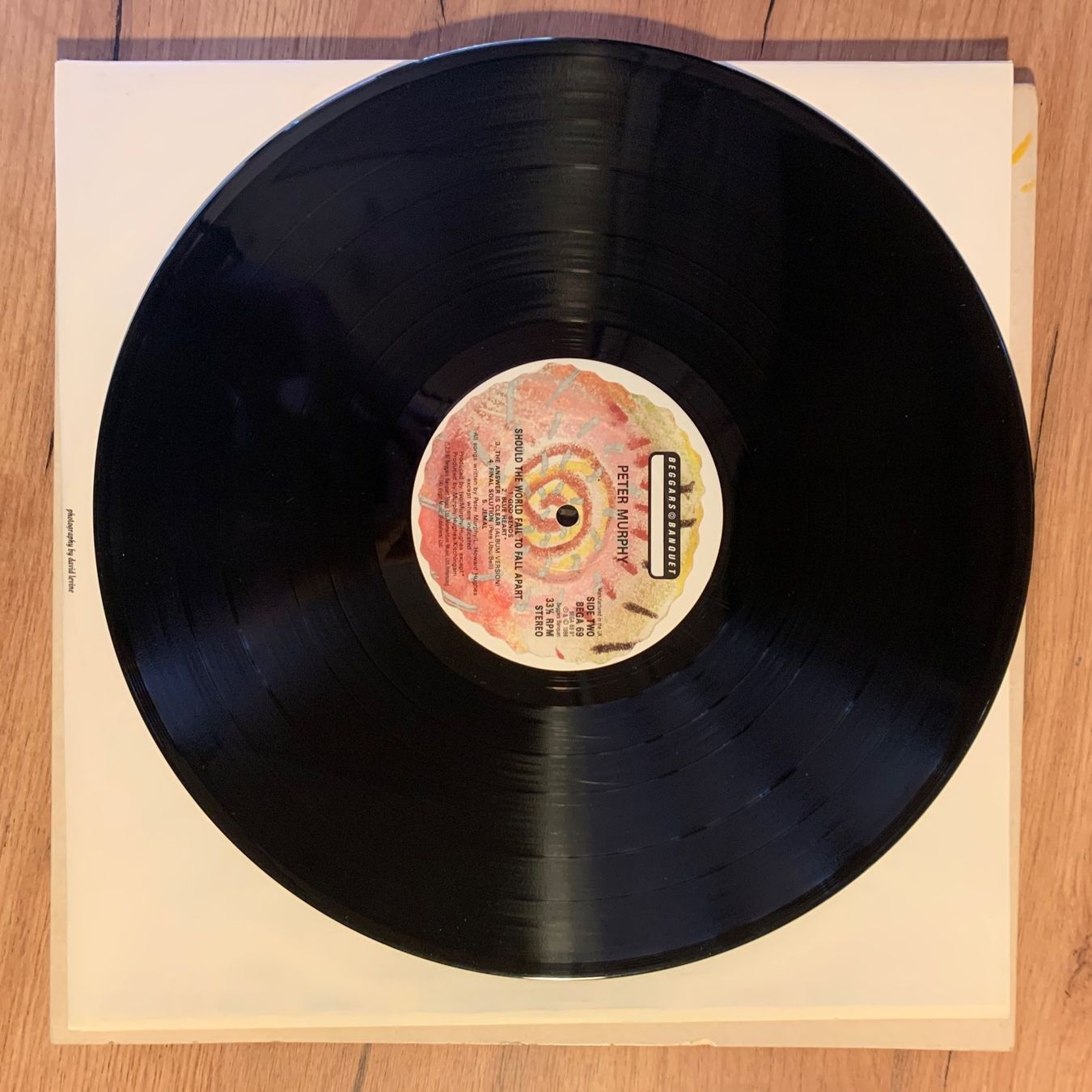Dischi in vinile: PETER MURPHY - SHOULD THE WORL...OG UK 1986...VG/VG+ – Usato da Gals venduto da Diskopatshop 4