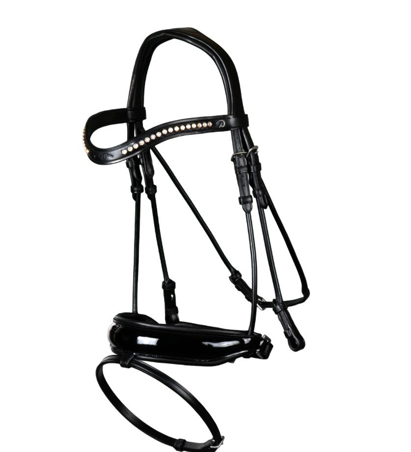 Briglie & Cavezze: DRESSAGE SNAFFLE BRIDLE DYON – Usato da Zürich venduto da Waikiki57