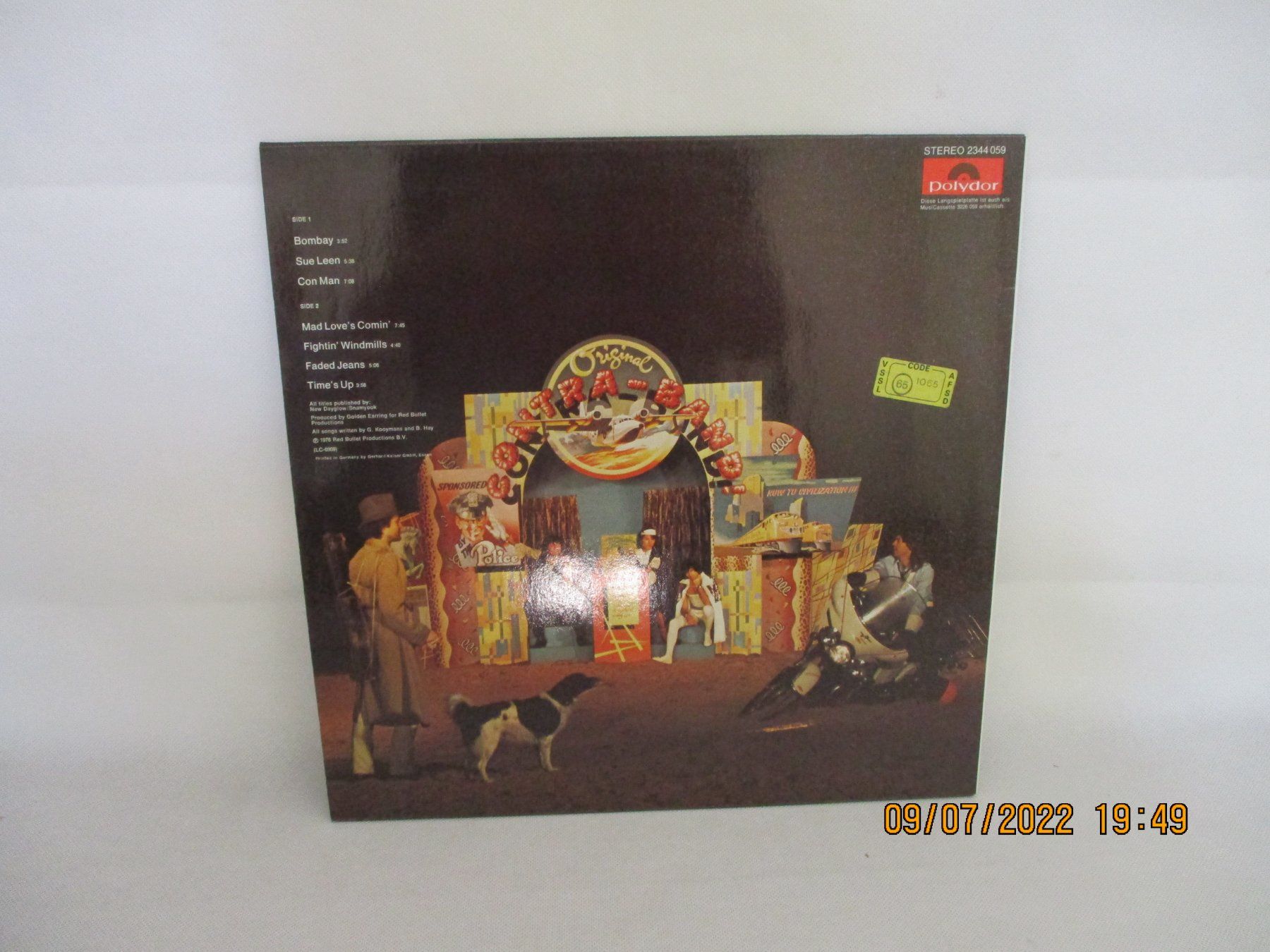 Schallplatten: Golden Earring – Contraband – Gebraucht aus Liestal von Disc-Point 1