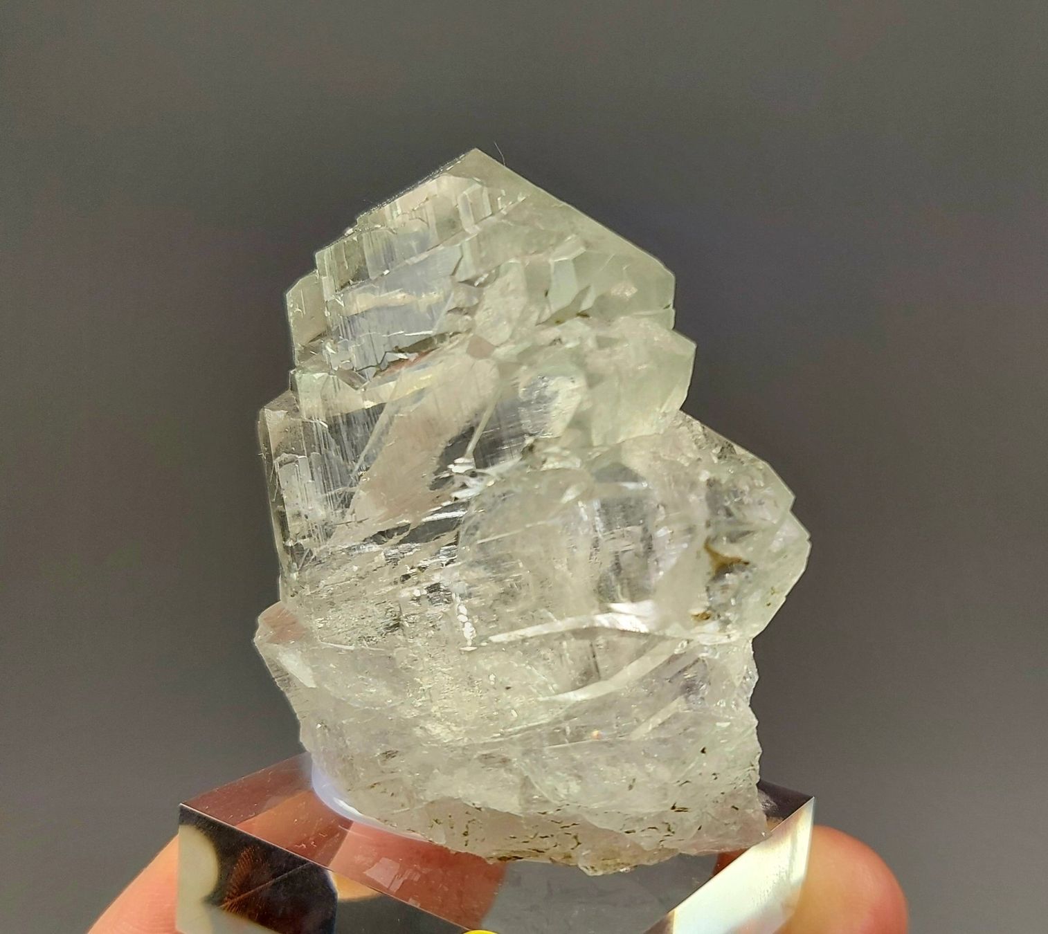 Minerali & Pietre curative: Helles Gwindel mit wenig Chlorit – Usato da Bürglen UR venduto da Strahlner76 1