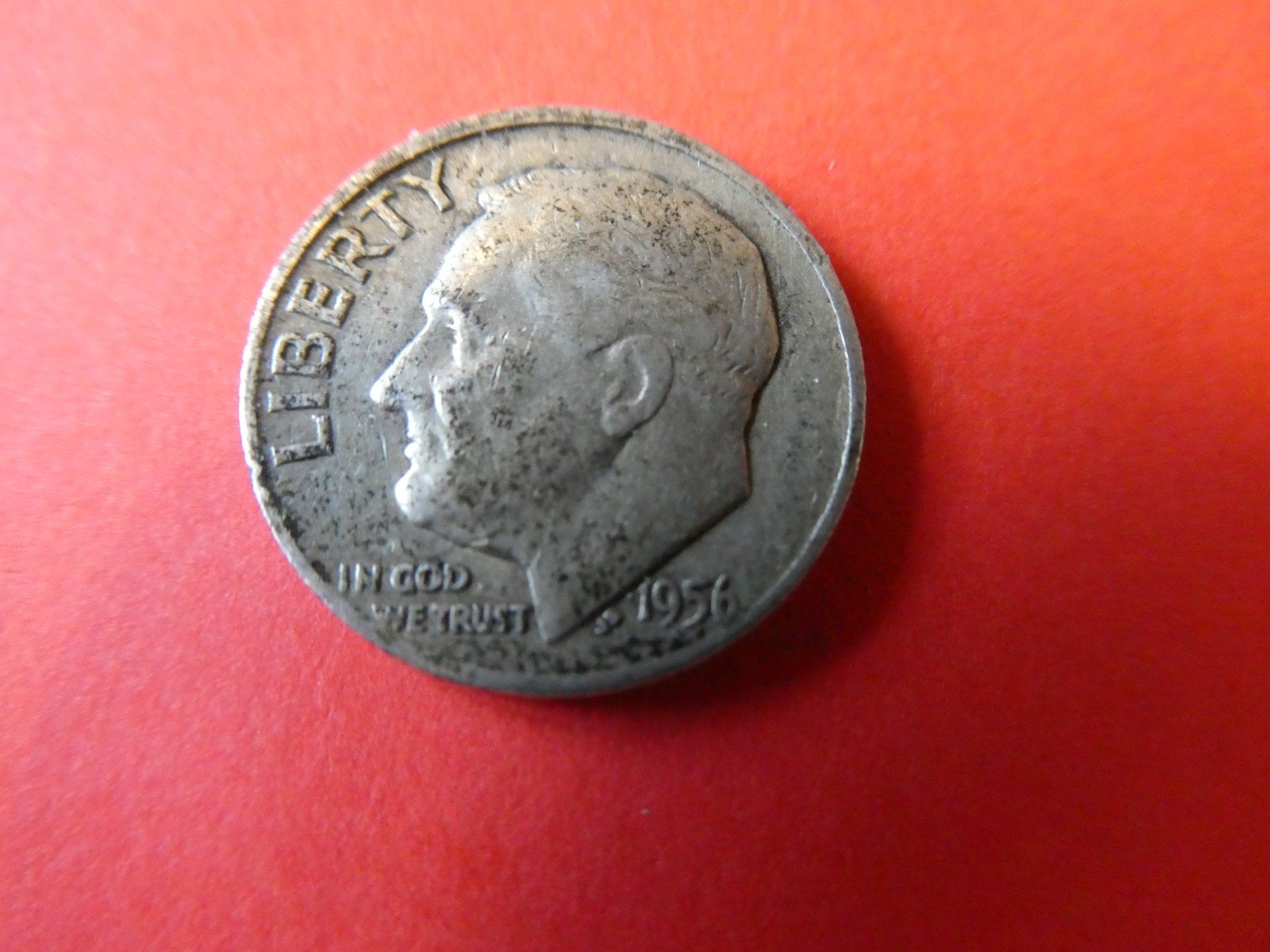 Tutti le monete: USA 1956, 1 Dime - Silbe – Usato da Hinterforst venduto da rohusri