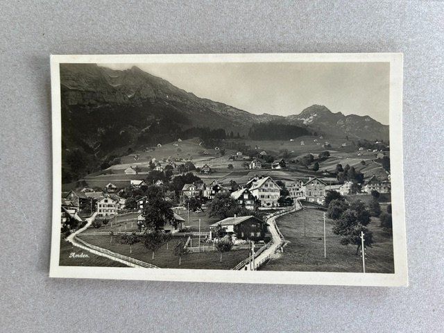 Cartoline postali: Postkarte alt, Amden – Usato da Niederwil AG venduto da dahu75