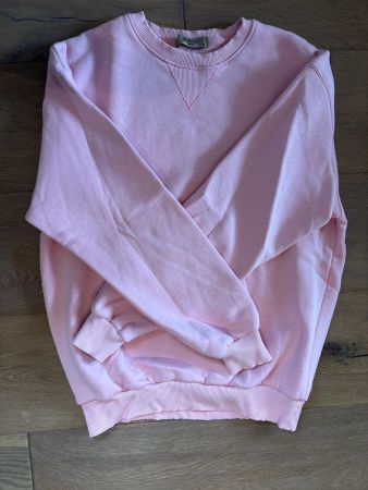Pull Nadeo rose imprimé dos taille M