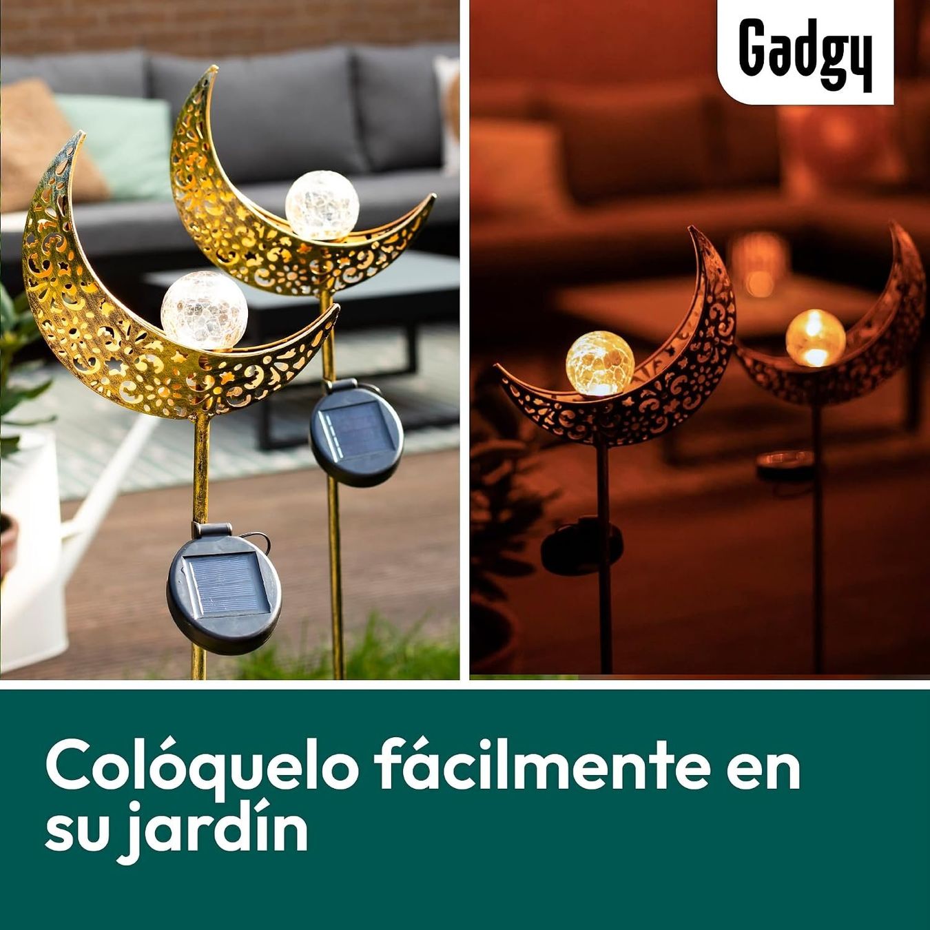 Lampade: 2x Solar Gartenlampen 2er Set – Nuovo e nell'imballaggio originale da Nuglar venduto da SmartLiving24 2