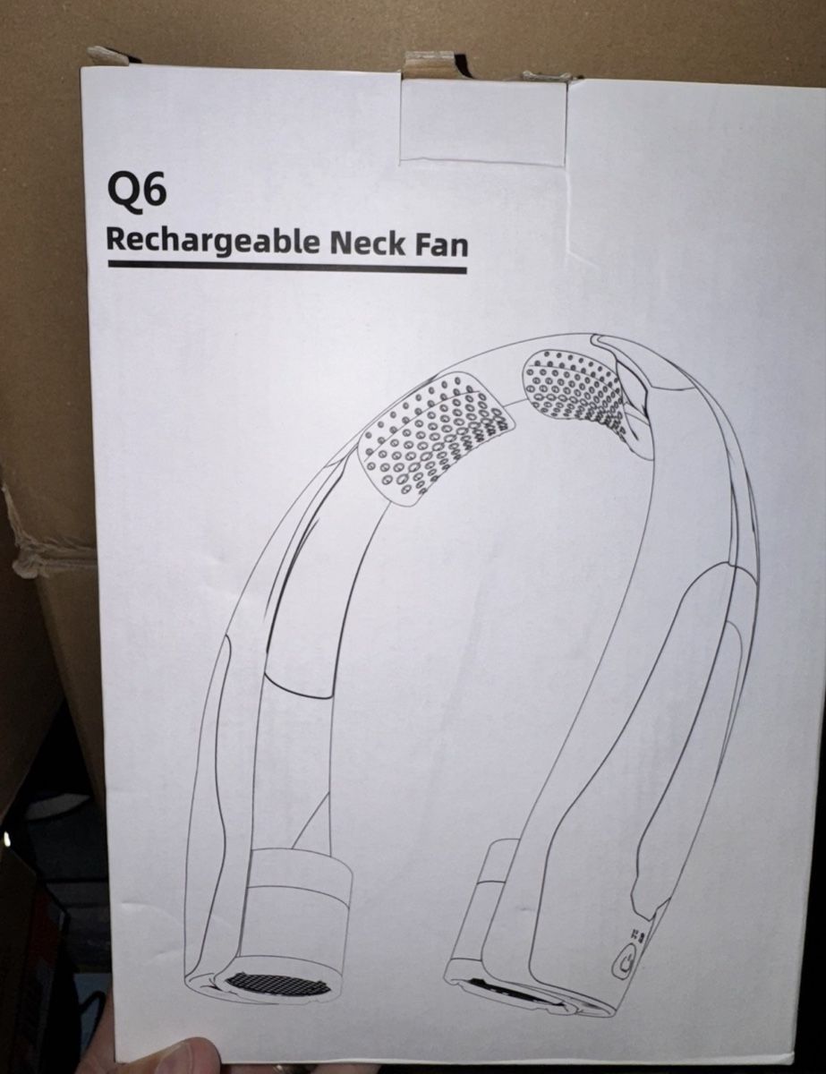 Ventilateurs: Q6 Rechargeable Neck Fan neu – Neuf avec emballage d'origine à Flamatt par ard_9ctk