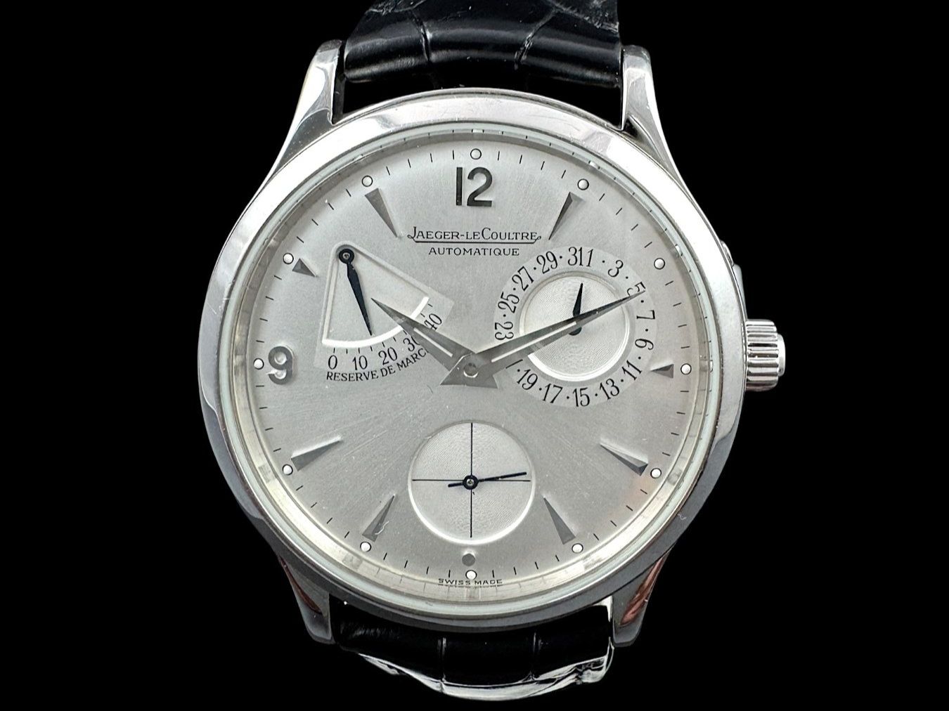 Jaeger-Lecoultre Orologi: Jaeger Le Coultre Master Control Automatic 37mm Datum *U1341 – Usato da Zürich venduto da GalerieInauen