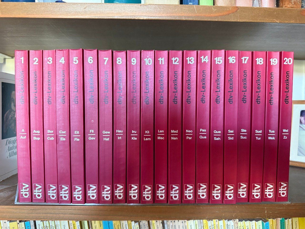 Libri: dtv-Lexikon in 20 Bänden – Usato da Winterthur venduto da Trisskryssaren