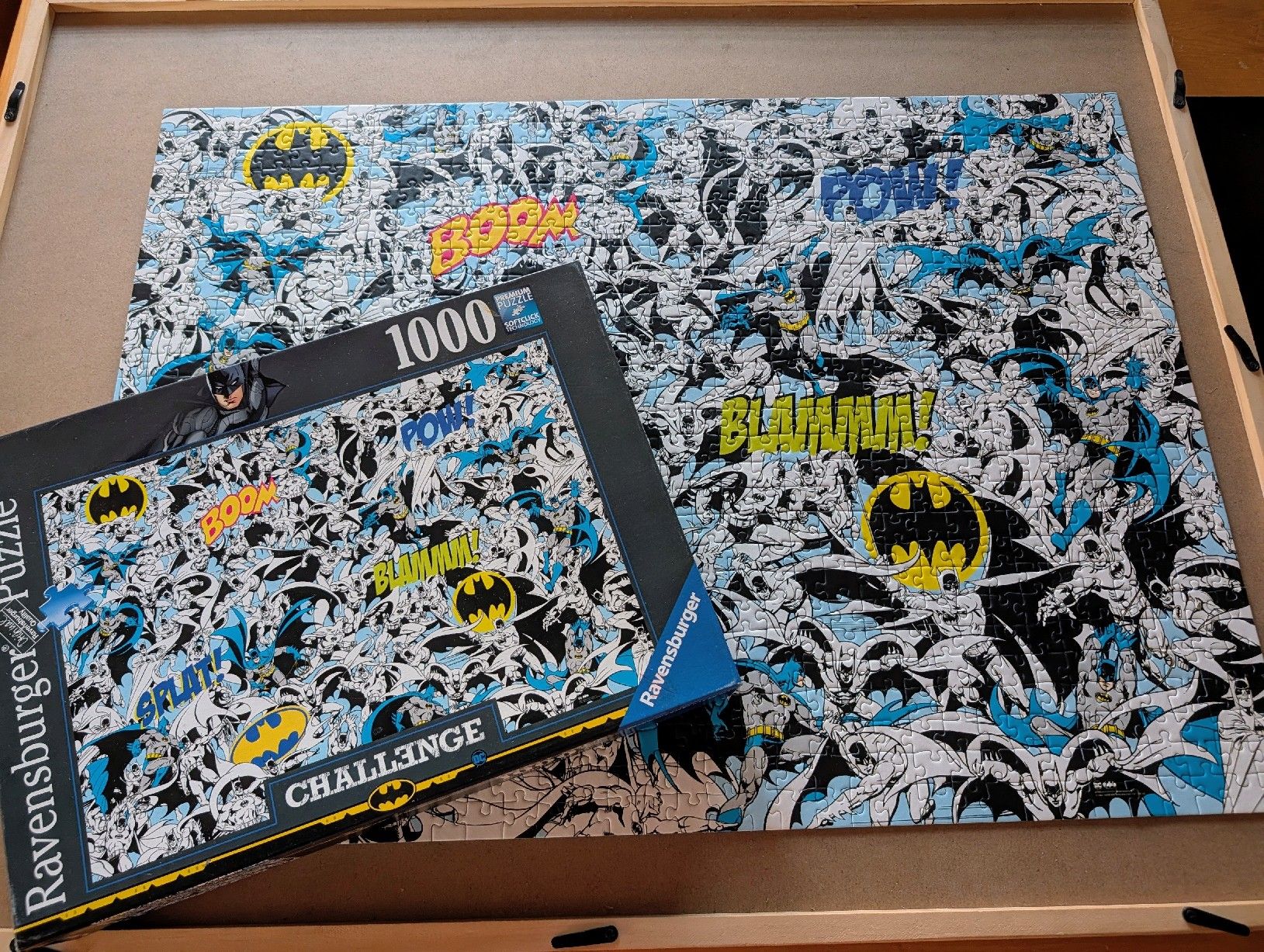 Ravensburger Puzzles: Ravensburger Puzzle - Batman Challenge 1000 Teile, komplett – Gebraucht aus Nänikon von Haexli_70