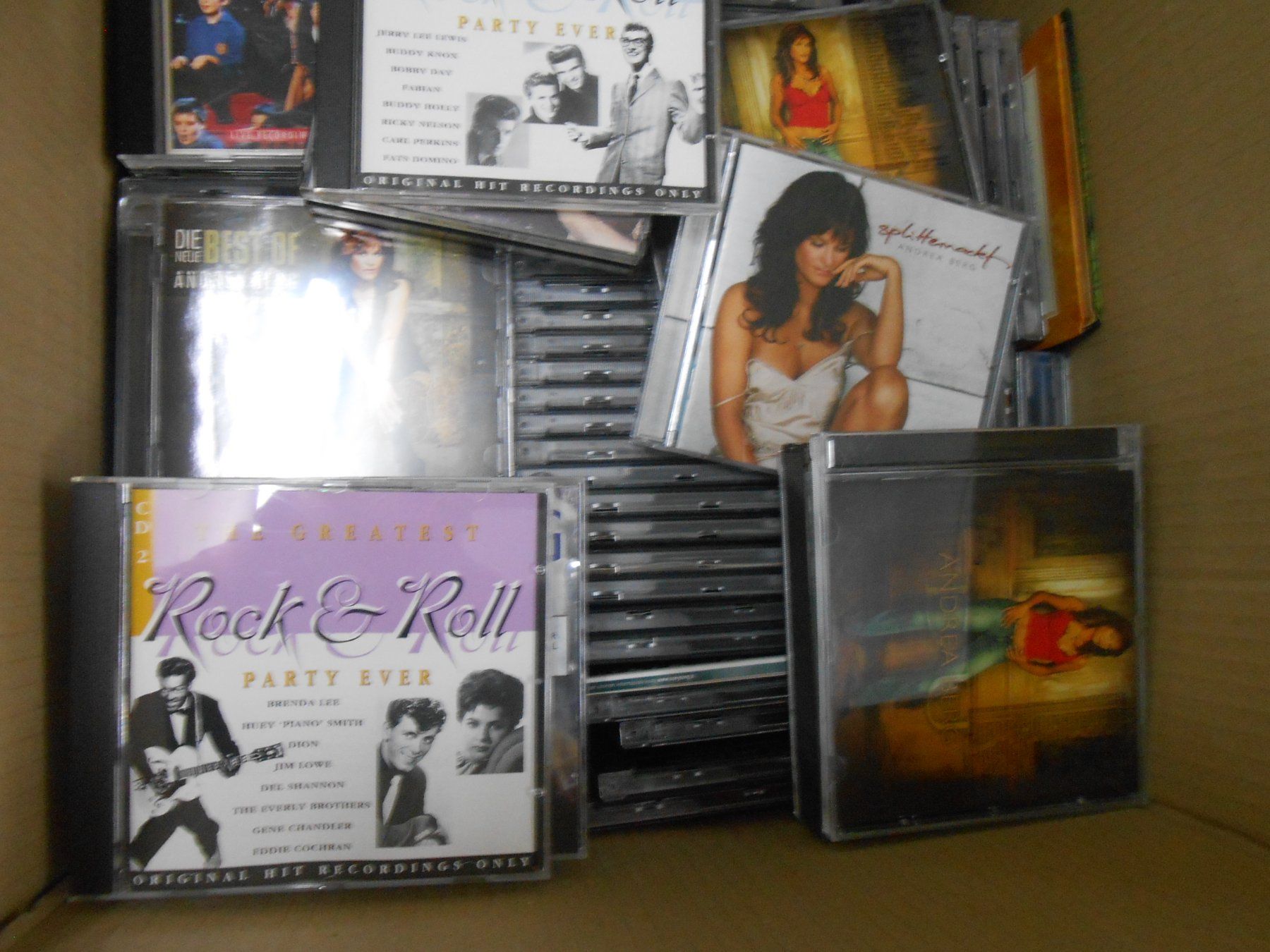 CD: CD- ca.80 Stück Versch.Kuschelrock,Rockn-Roll,Versch.interpr – Usato da Hittnau venduto da luxor3 4