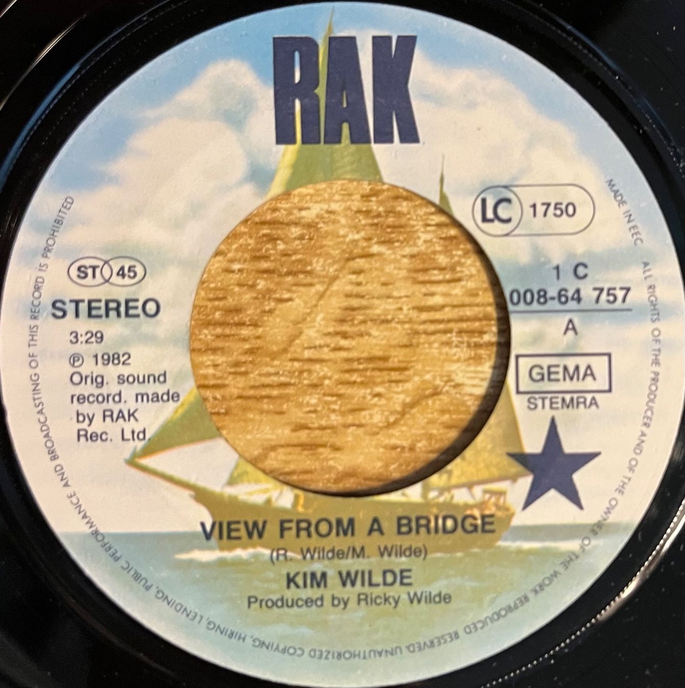 Schallplatten: KIM WILDE - VIEW FROM A BRIDGE – Gebraucht aus Bussigny von vinyl-pas-cher 2