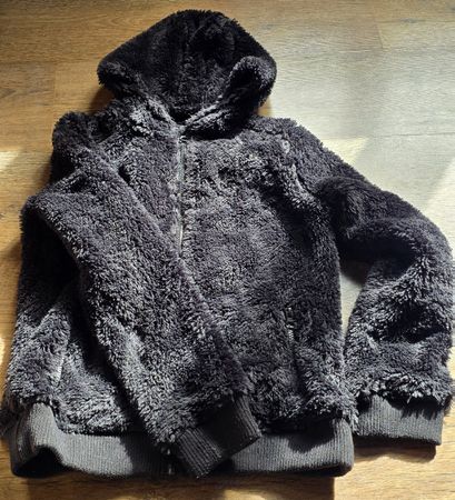 Engelbert Strauss Fleecejacke Kids schwarz Grösse 146/152