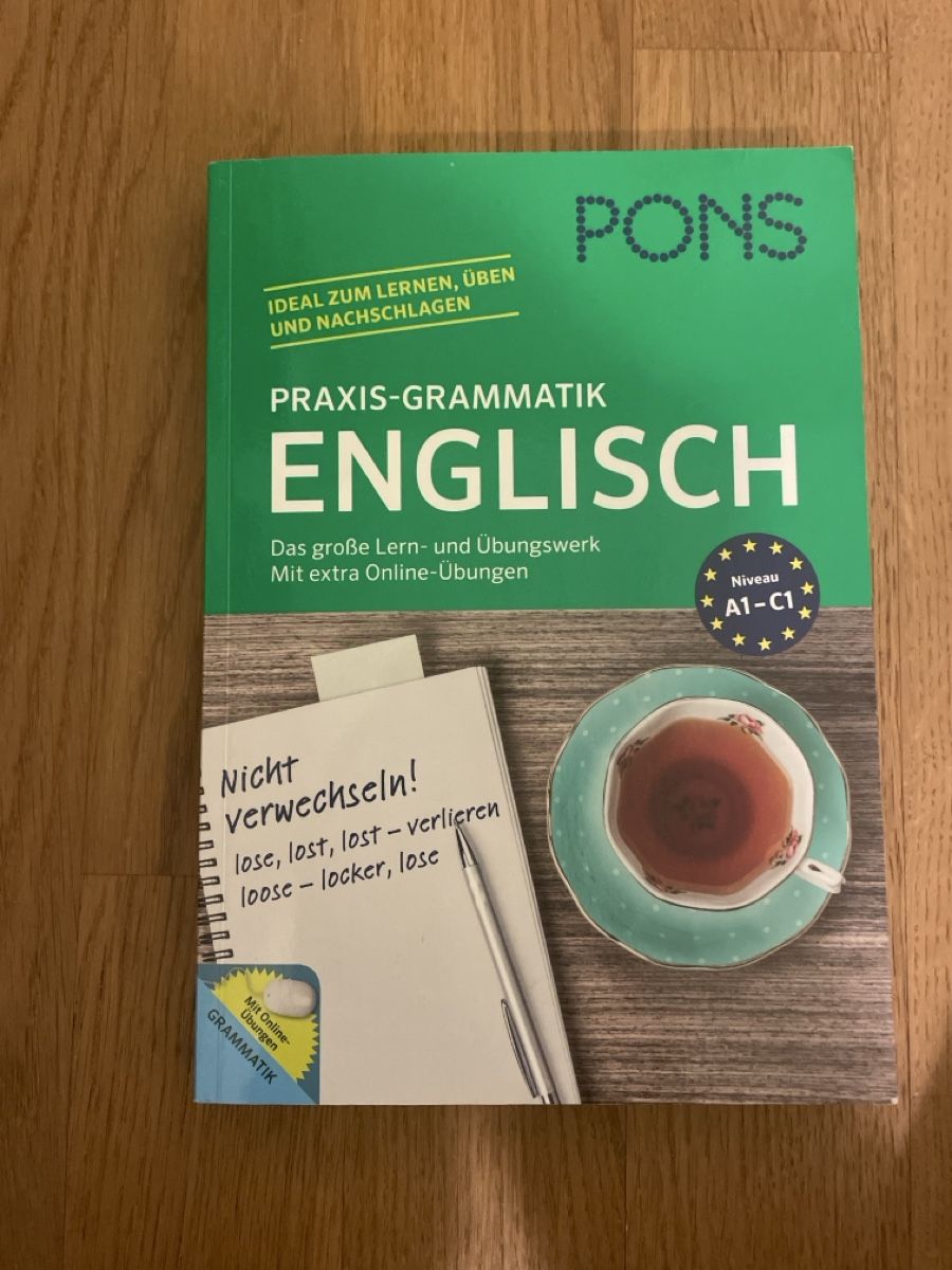 Libri: PONS Praxis-Grammatik Englisch A1-C1 – Nuovo (secondo la descrizione) da Cham venduto da livvv