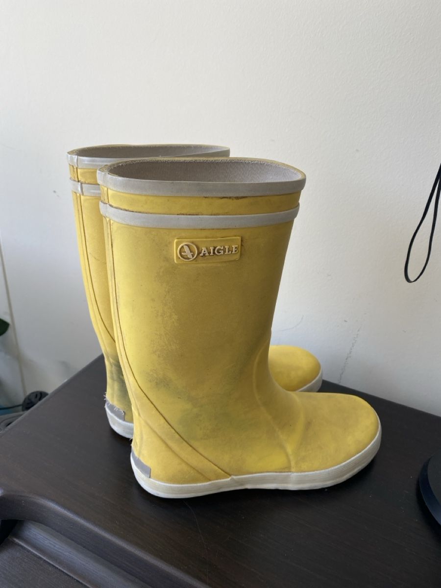 Scarpe per ragazzi: Bottes de pluie Aigle jaune taille 32 – Usato da Baden venduto da ric_hp5k 3