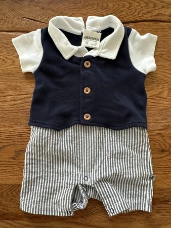 Babykleidung - Anzug-Jumpsuit Gr. 62