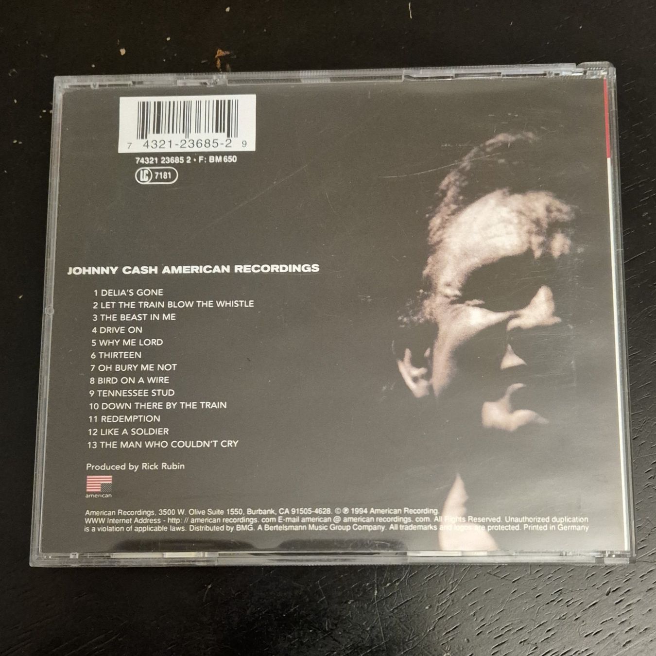 CD: Johnny Cash American Recordings – Usato da Chur venduto da dluli 1