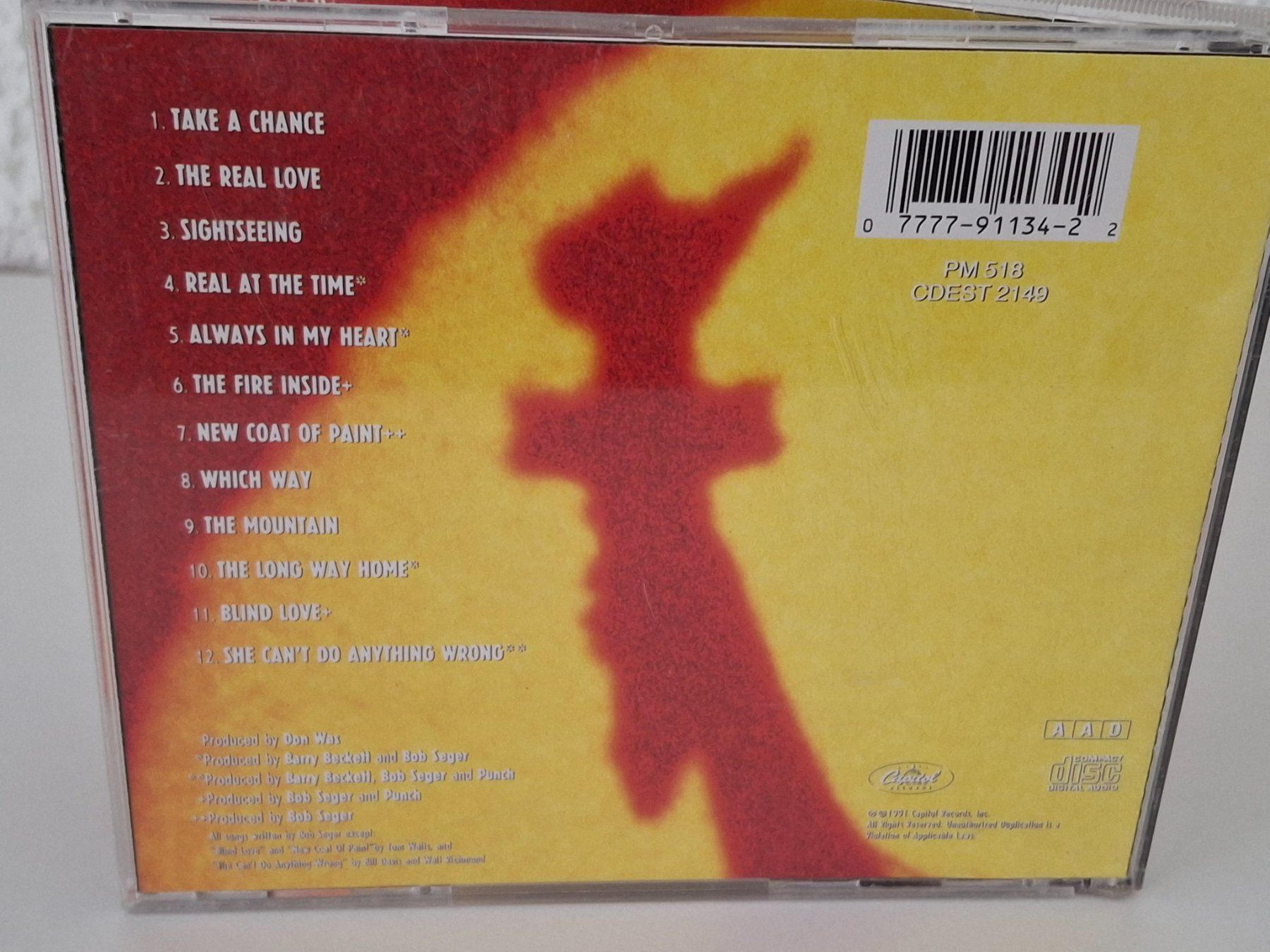CDs: CD Bob Seger  -The Fire Inside – D'occasion à Aarberg par Jackup1 1