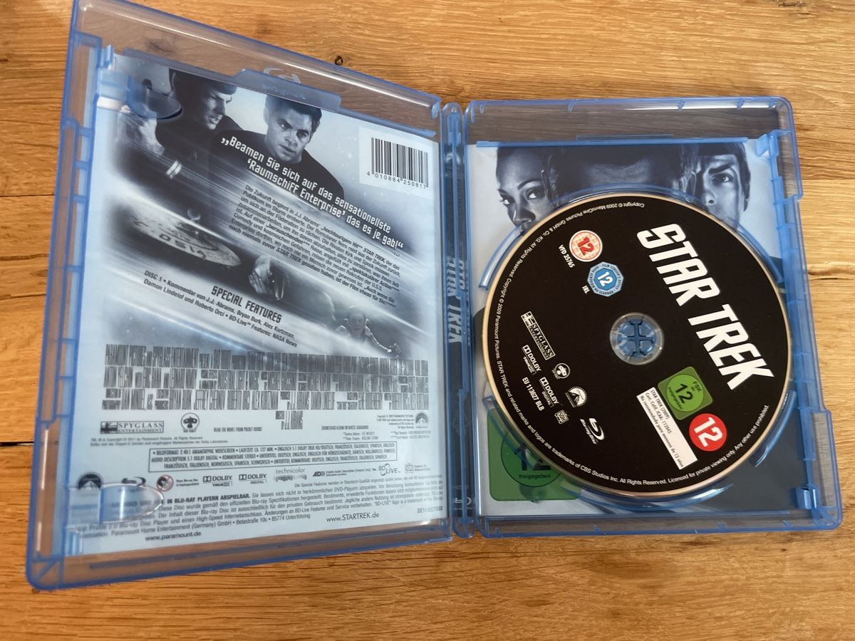 Tutti i DVDs: 2 x Star Trek Blu-ray Disc – Usato da Winterthur venduto da cheerio97 2
