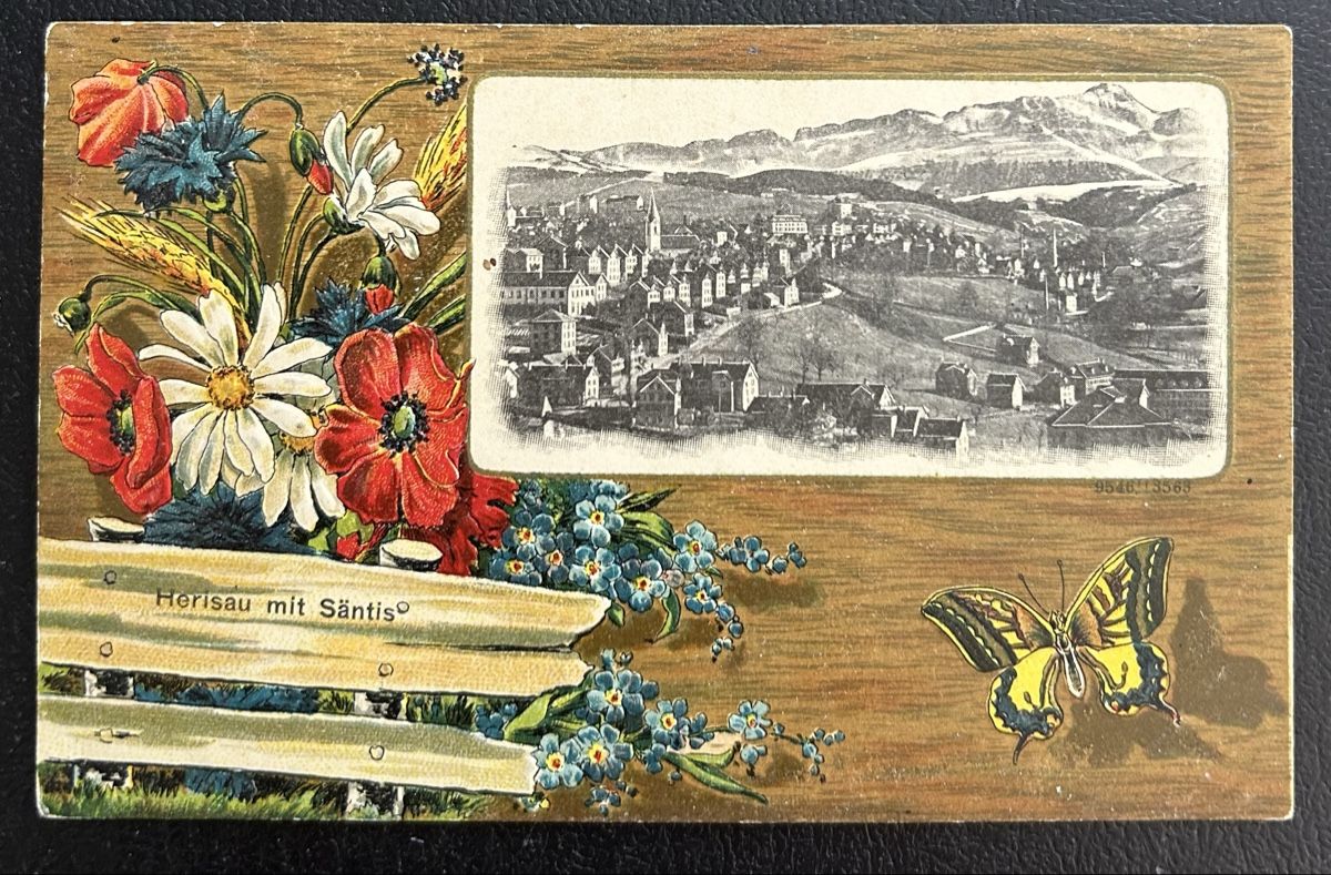 Cartoline postali: Prägekarte Herisau  – Usato da Horw venduto da Tellbub