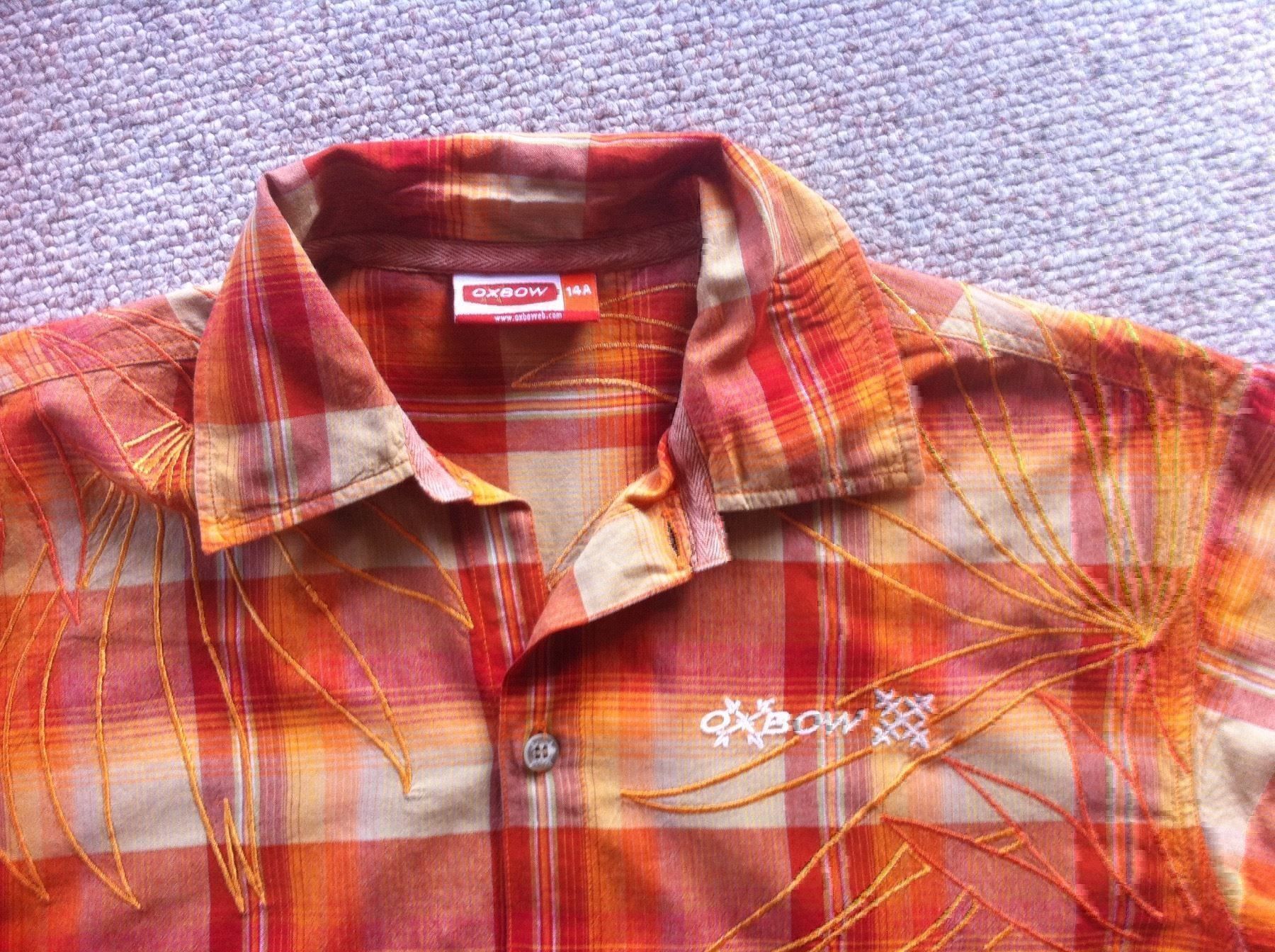 Camicie, T-shirt & Polo: OXBOW, Hemd, Grösse 16 Jahre, gross, S/M – Usato da Le Châble / VS venduto da Ursaban 3