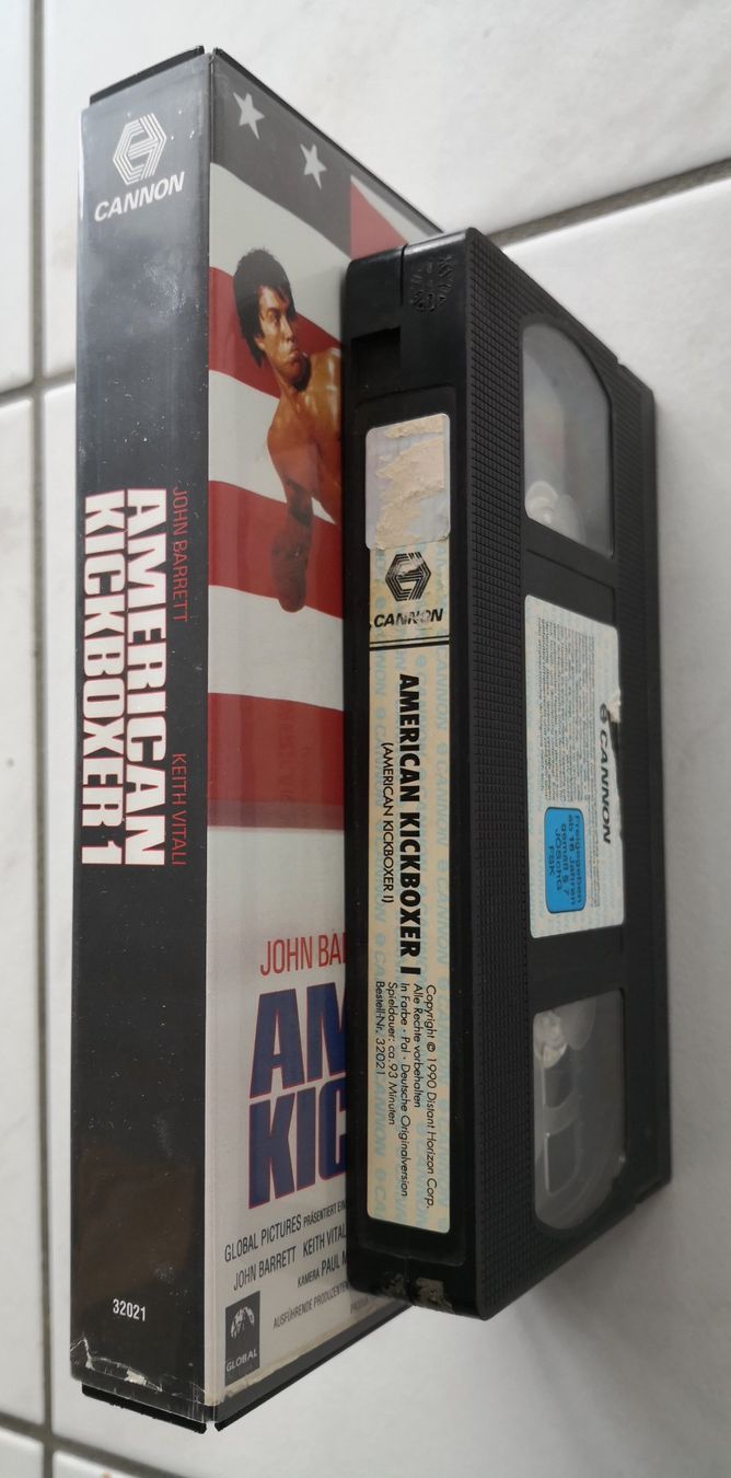 Alle VHS: VHS - American Kickboxer 1 CANNON / Warner – Gebraucht aus Ueberstorf von Movieman83 2