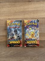 2x Pokémon Surging Sparks Booster Packs EN Neu Neupreis 40.-