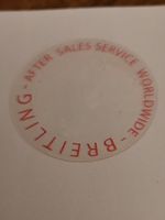 Breitling Original Service Sticker 3 Stück