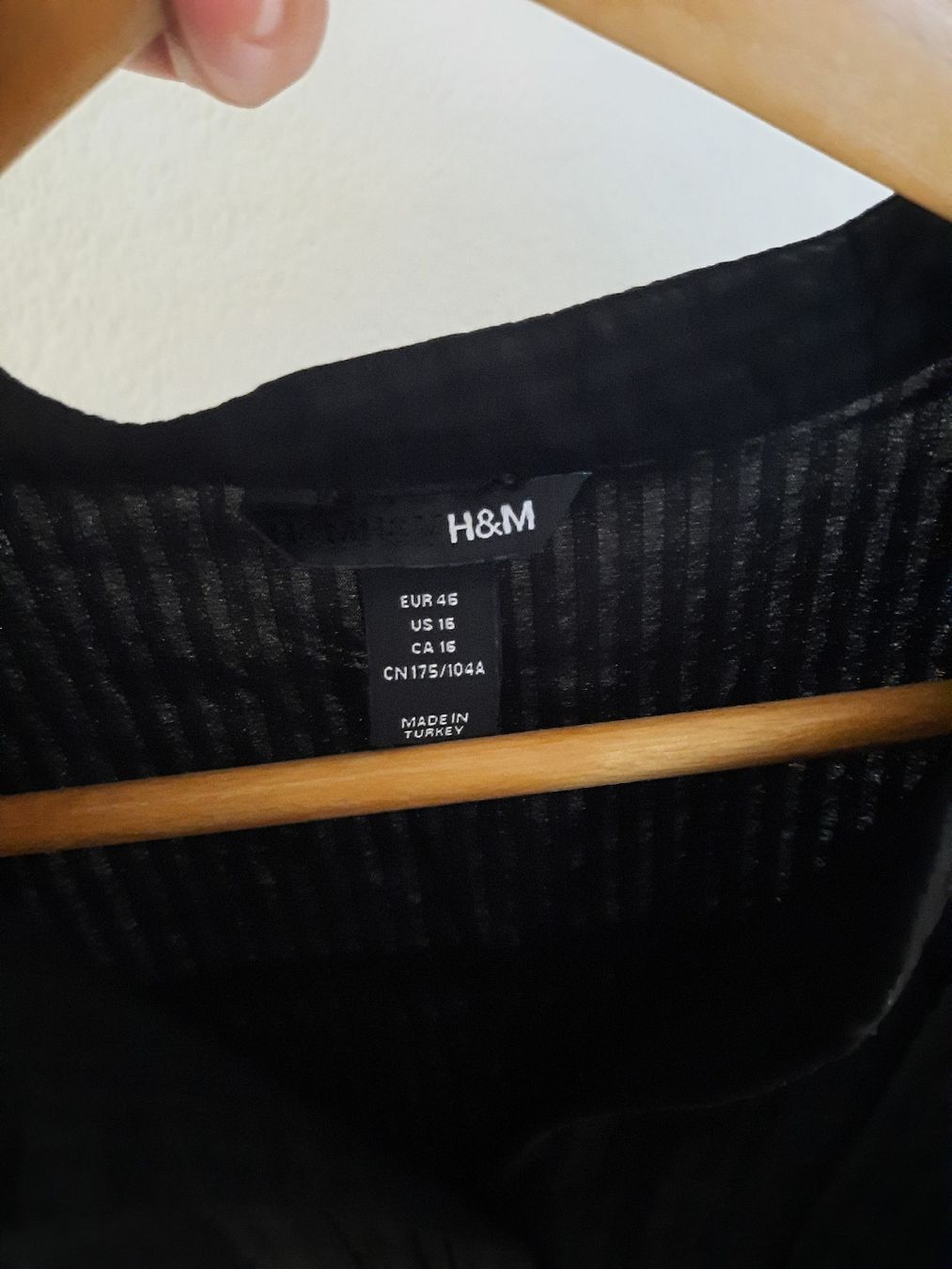 H&M Camicette: Schwarze Bluse - Grösse 44 – Nuovo (secondo la descrizione) da Unterterzen venduto da elebo 2