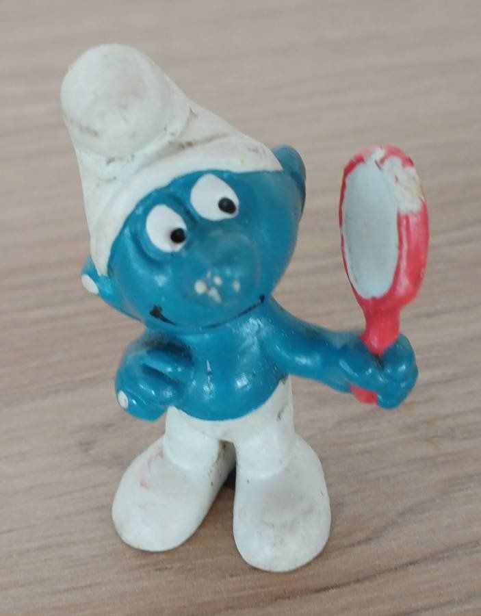 Schleich Figurines: Schlumpf - Eitler Schlumpf - Schleich PEYO 1972 – D'occasion à Walenstadt par Numis68