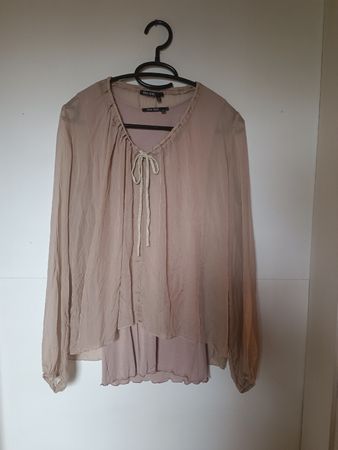 Seidenbluse Gr. 34 langarm Marc Aurel