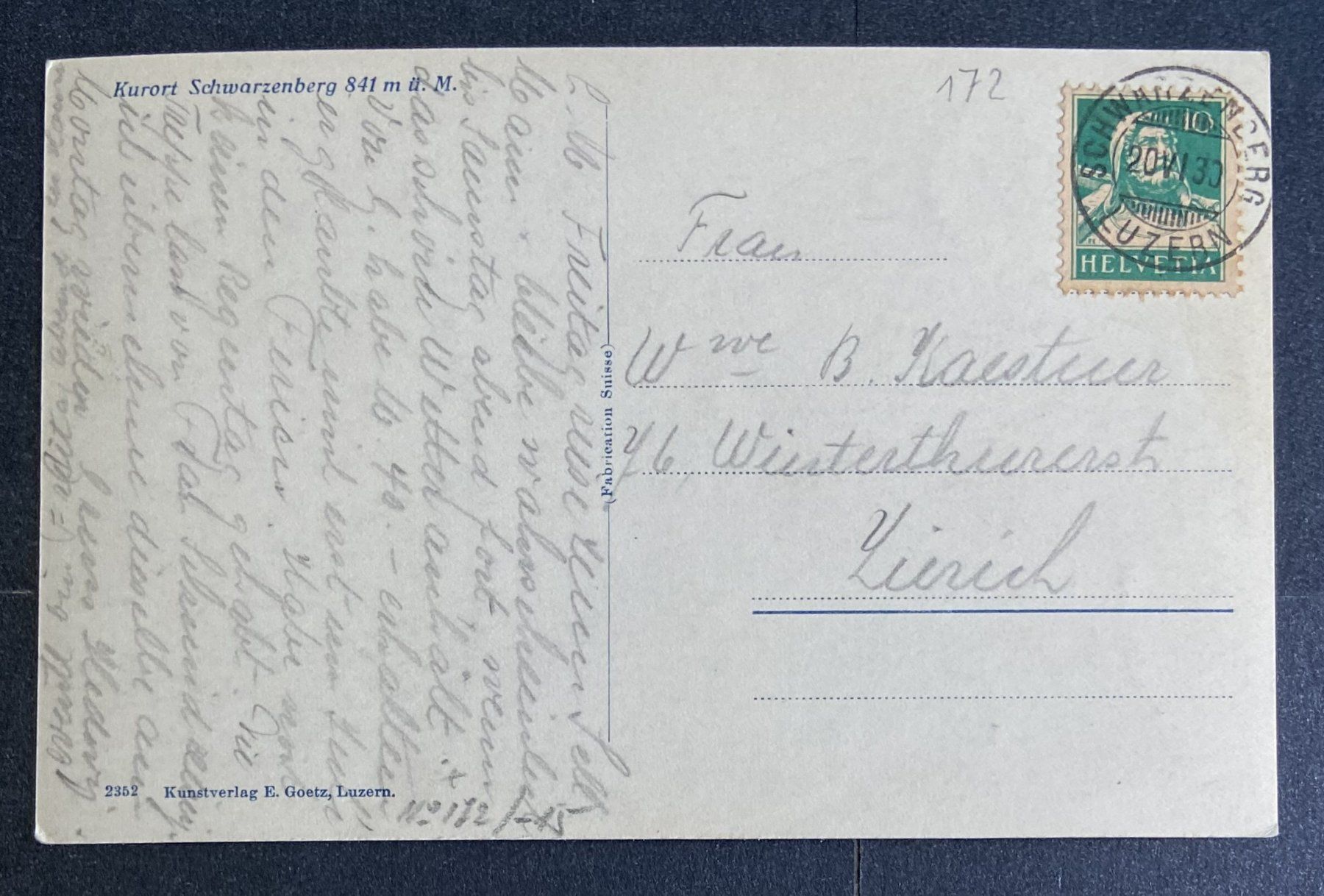 Cartoline postali: 3  AK  Kurort Schwarzenberg – Usato da Böckten venduto da Hansi36 1