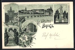 Litho Basel, Handelsbank, Strassburger-D