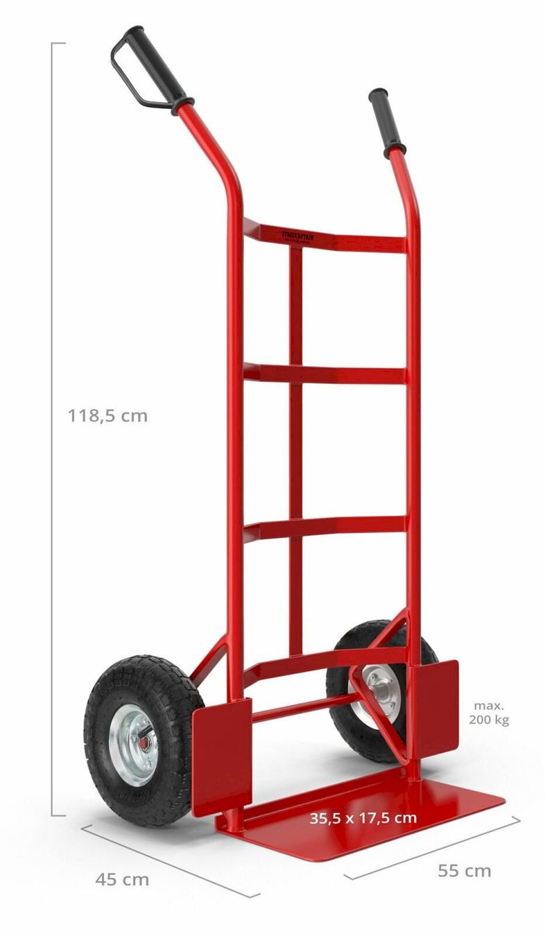 Schubkarren: Stagecaptain Carryboy Sackkarre Rot – Neu und originalverpackt aus Bottighofen von zaap 1