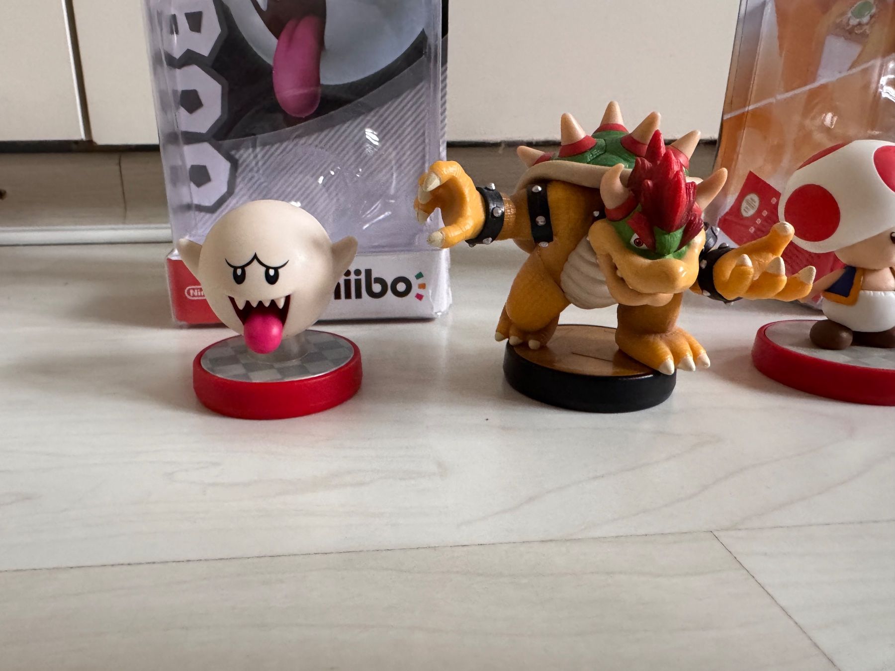 Nintendo Statuette: Amiibo Figuren Boo Dasy Bowser und Toad – Usato da Gerlafingen venduto da Aebu85 2