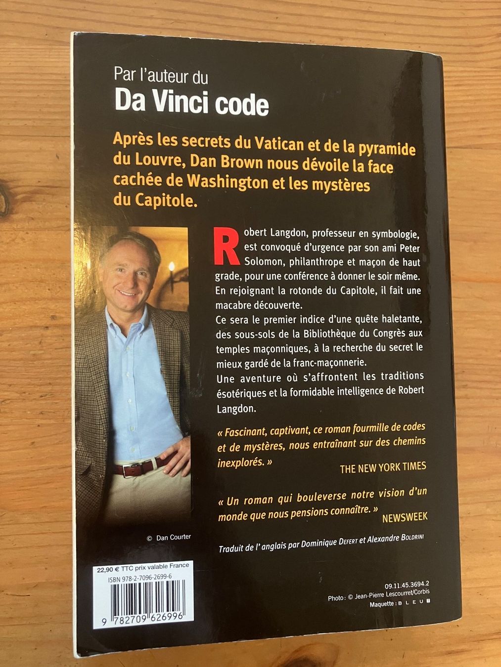 Livres: Le Symbole perdu (Dan Brown) – D'occasion à Meyrin par Julien333 3
