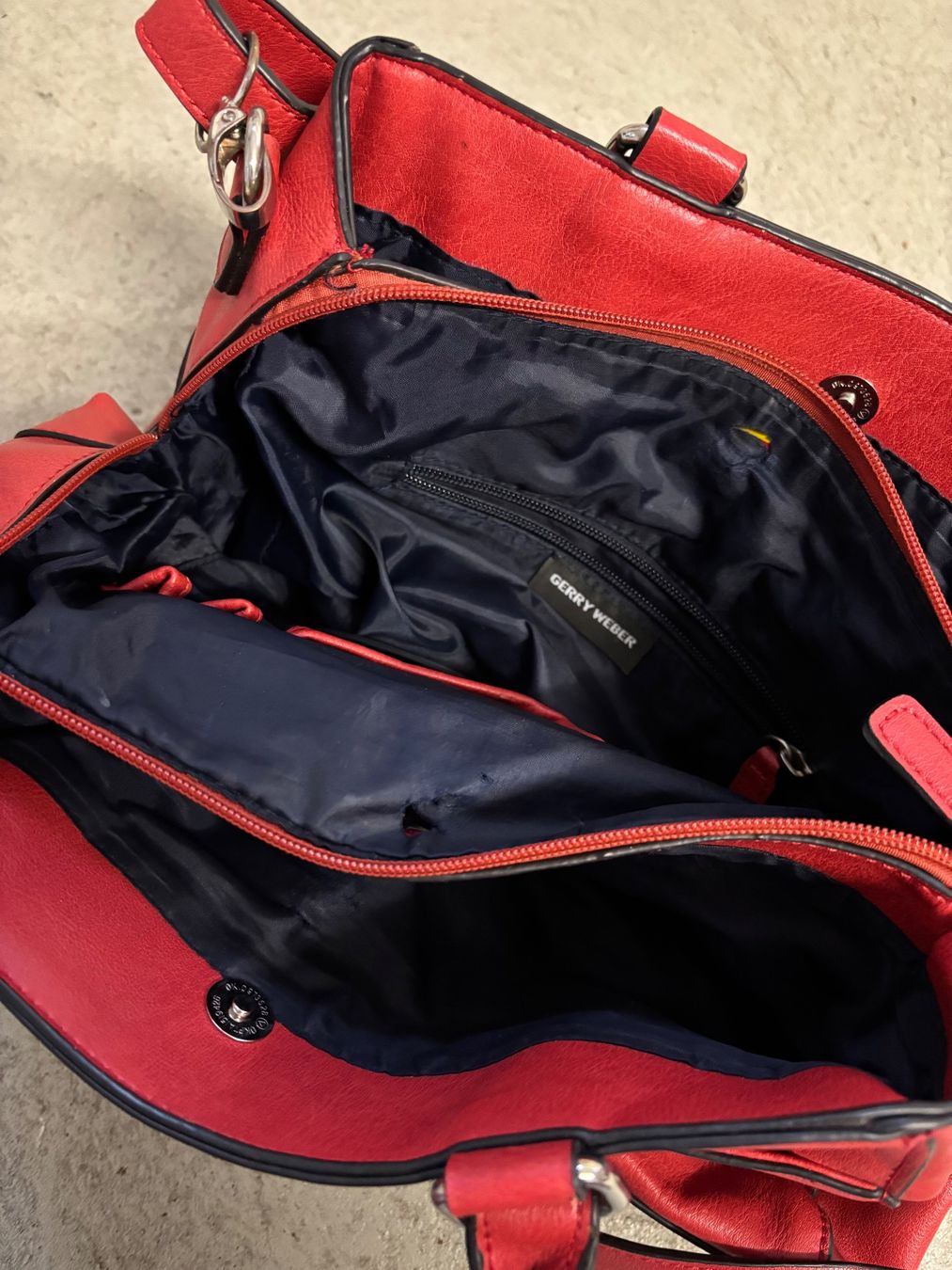 Gerry Weber Borse da donna: Damen Handtasche Gerry Weber Rot – Usato da Sonterswil venduto da VD-Service 4