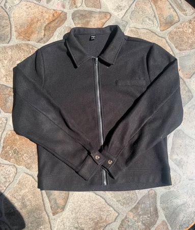 Veste noire homme fermeture éclair taille M bon état