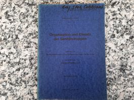 Organisation und Einsatz der Sanitätstruppen