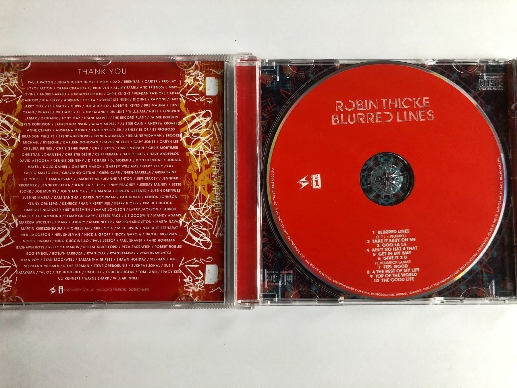 CD: Robin Thicken - Blurred Lines – Usato da Oberried Brienz venduto da Chyara 2