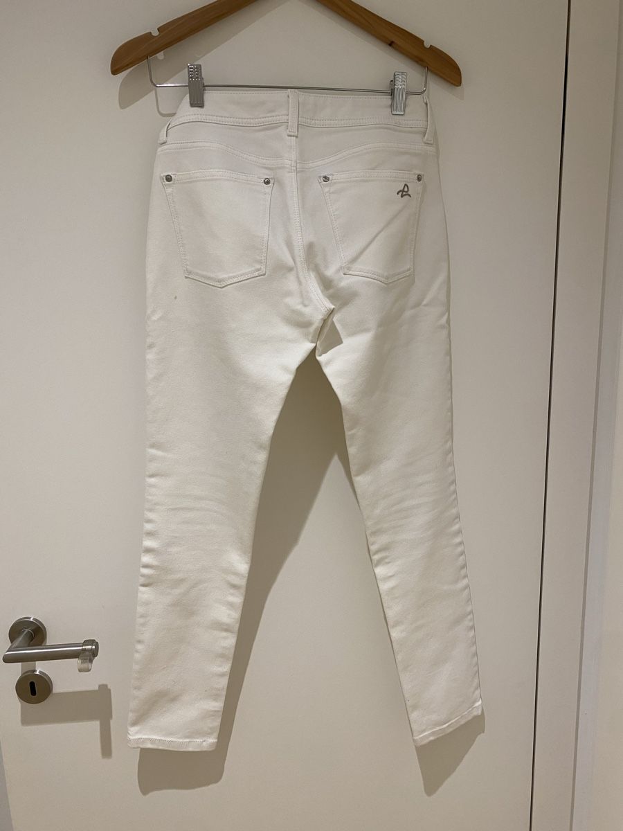 Jeans: White Stretch Jeans DL1961 Size 27 – Usato da Vesenaz venduto da nat_mq8l 3